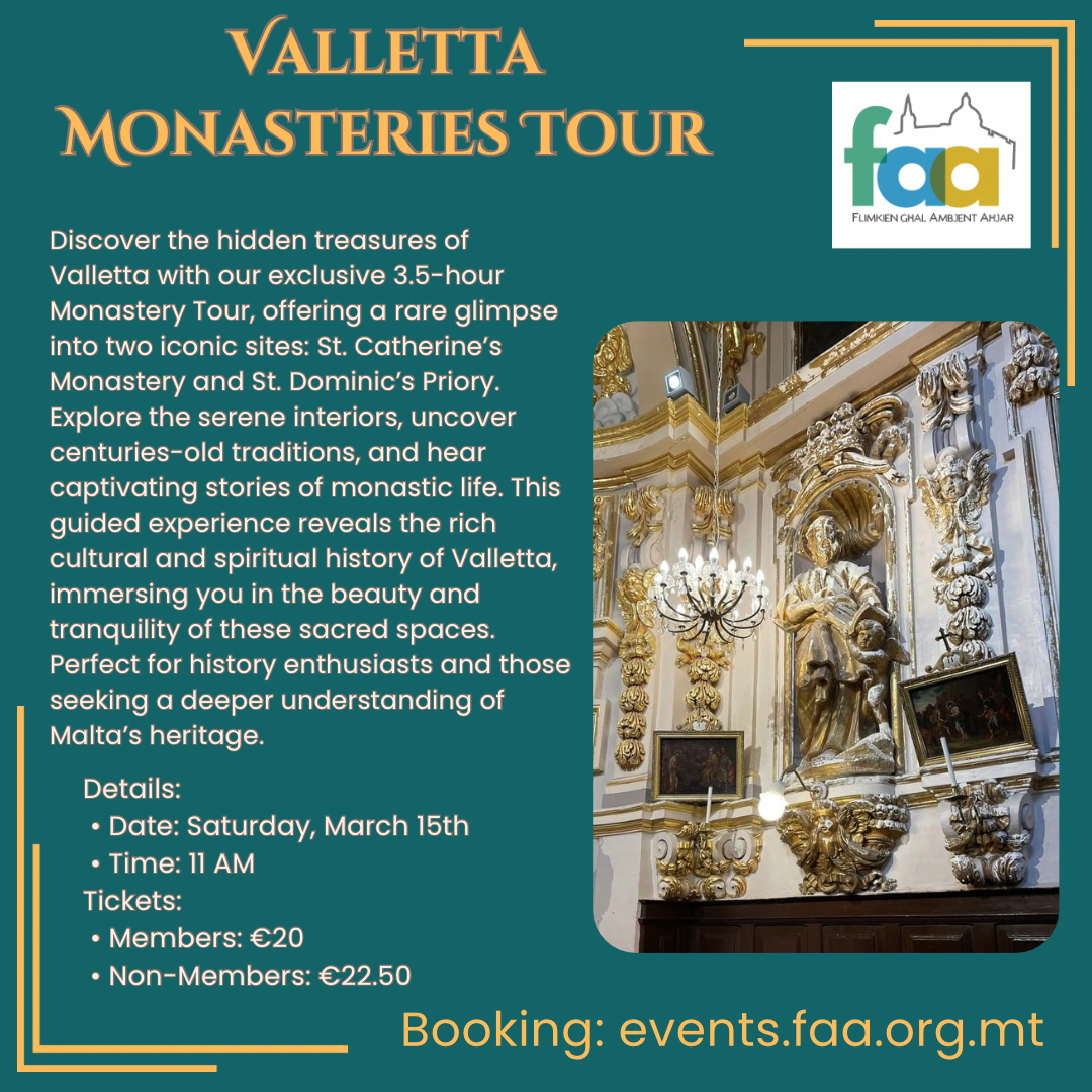 Valletta Monastery Tour