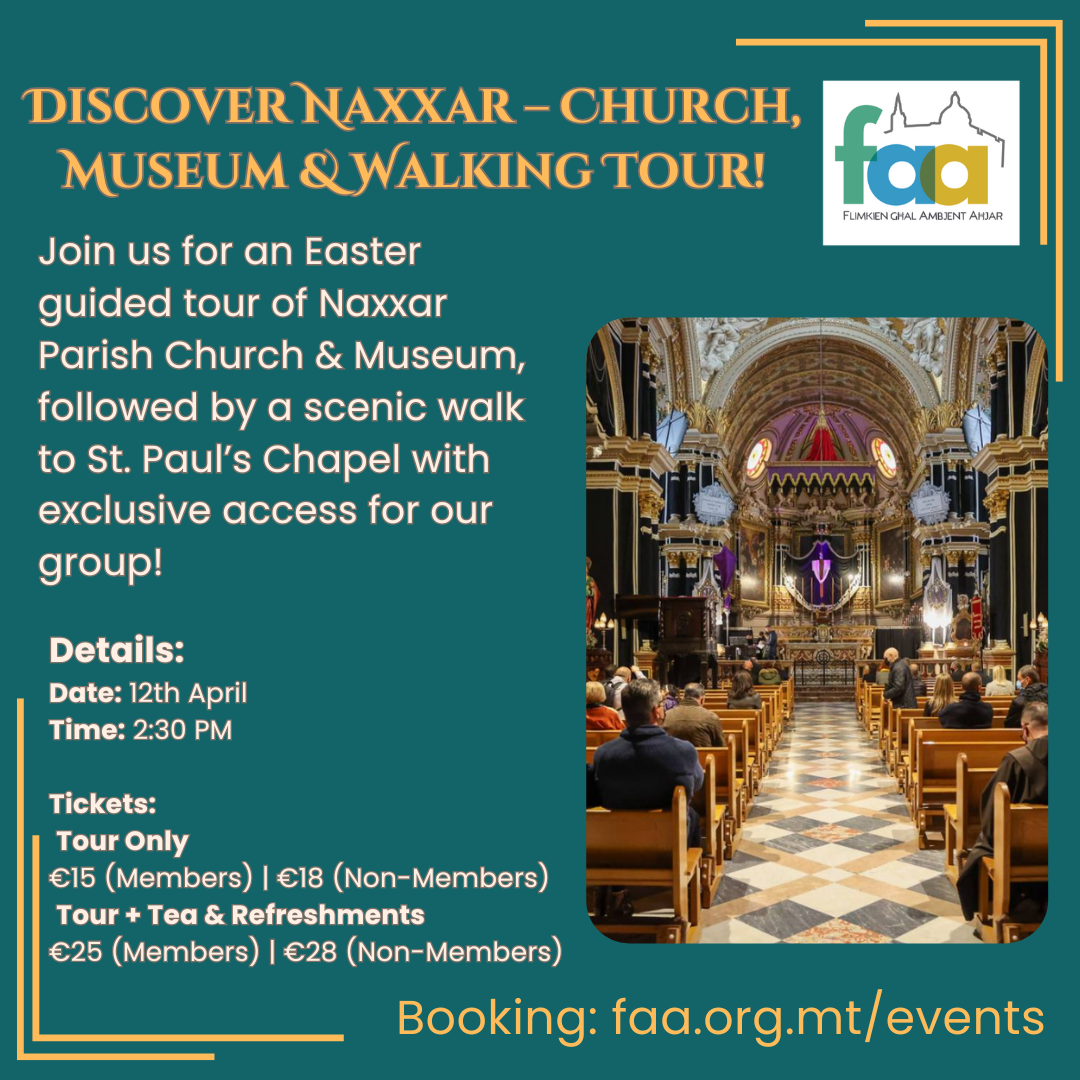 Discover the Beauty of Naxxar – Church, Museum & Walking Tour!