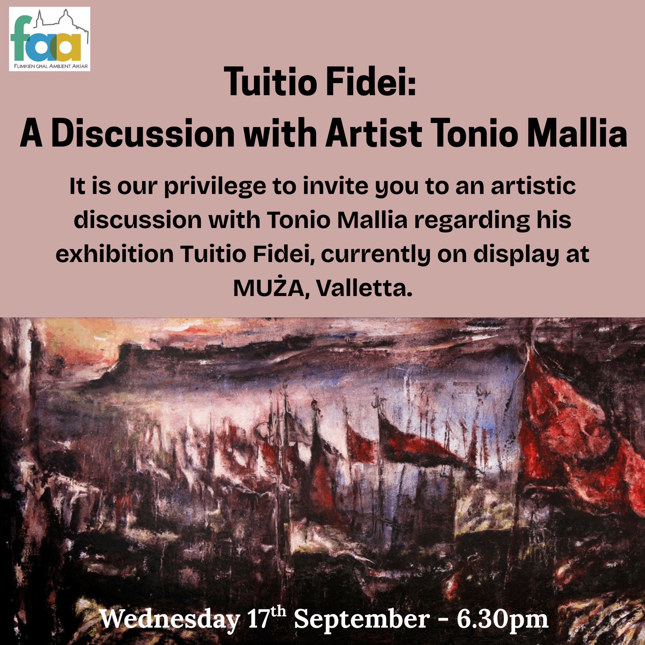 Tuitio Fidei: A Discussion with Artist Tonio Mallia